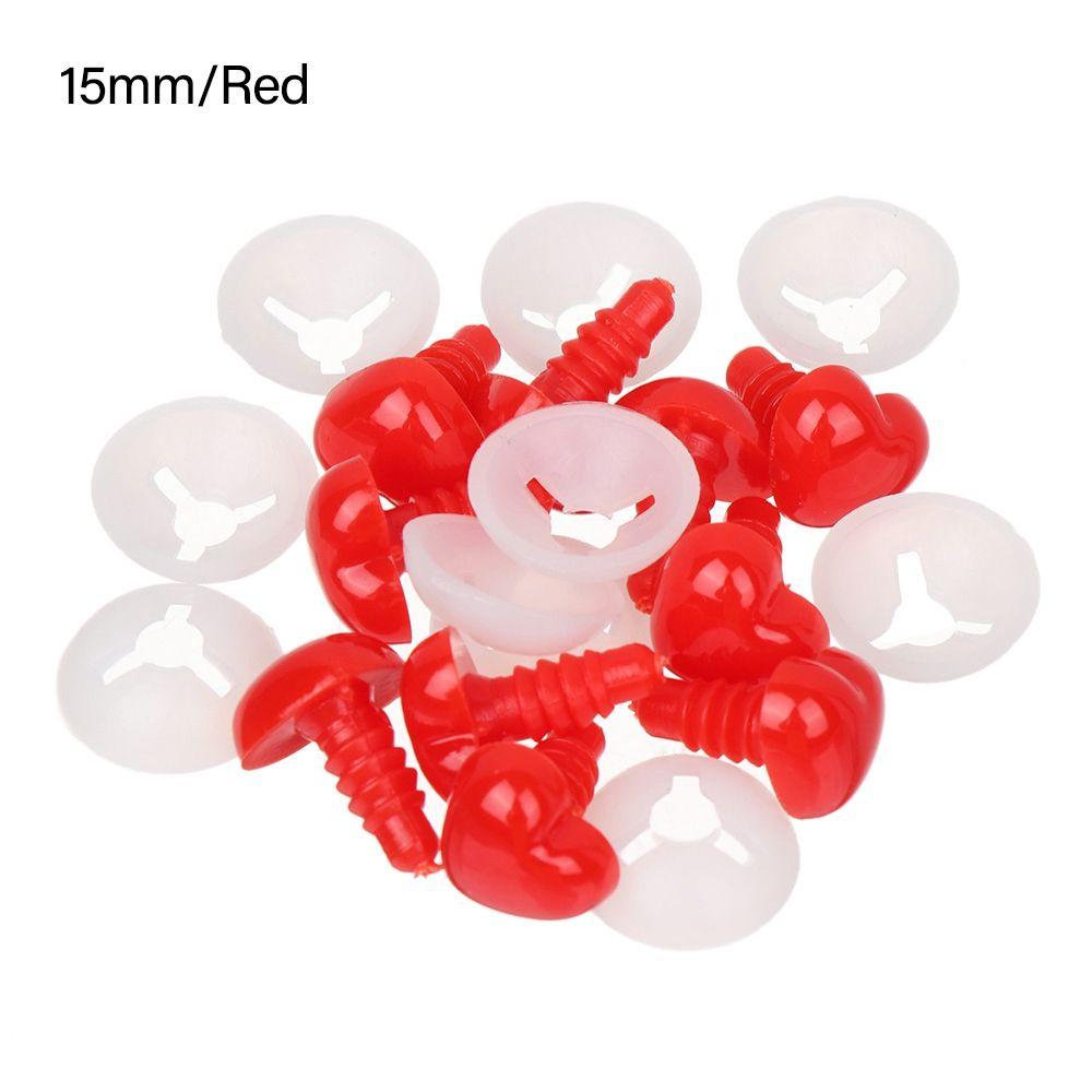 Розовый/красный/черный для куклы BJD, изготовление кукол своими руками, поделки, пластиковые глаза, безопасная игрушка для животных, глазное яблоко