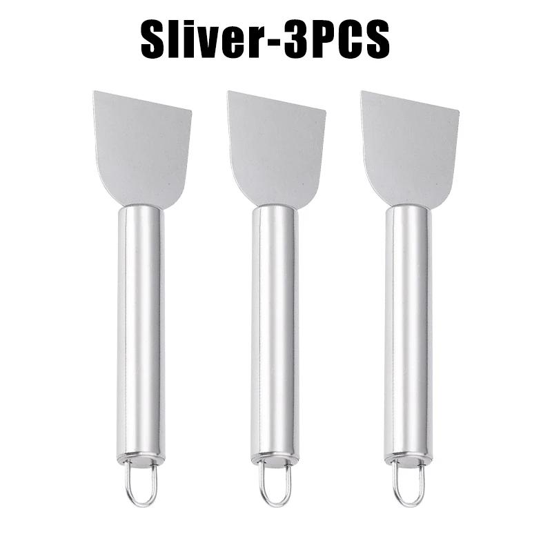 Multifunctional Stainless Steel Kitchen Cleaning Scraper Ice Thawing Scraper Oil Stain Remover Kitchen Cleaning Tool