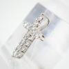 [Used] Pt900 Diamond/0.25ct Cross Pendant/g524-20