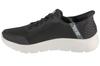 Skechers Slip-Ins: Go Walk Flex - Hands Up, Mens Black Sneakers