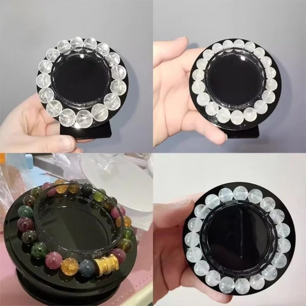 Transparent Bracelet Organizer Acrylic Watch Display Rack Fashion Jewelry Storage Tray