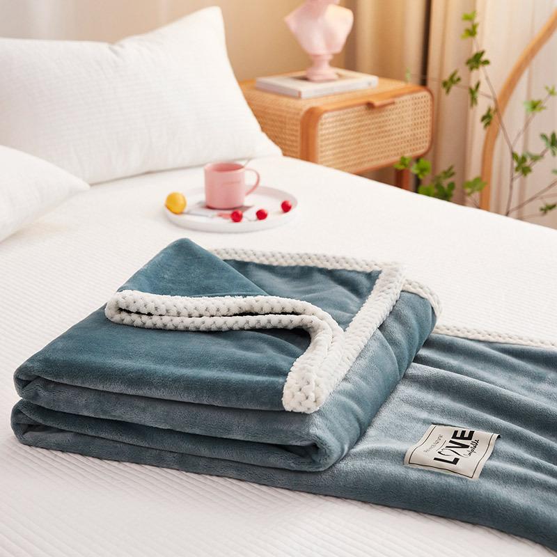 Новый стиль, одеяло из молочной шерсти, теплое утолщенное зимнее подарочное одеяло, простыня, одеяло, коленное одеяло