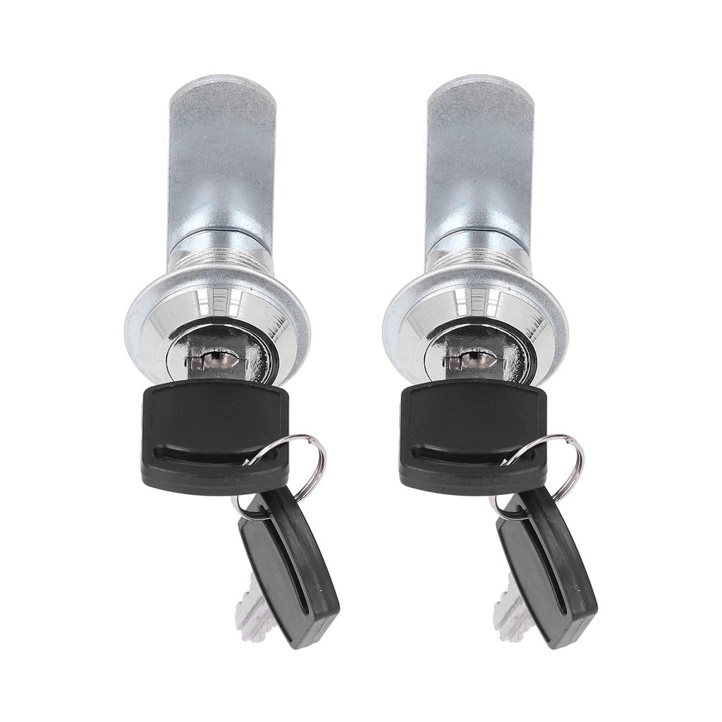 2 шт. Цилиндровые кулачковые замки Замок отсека для автодома Одинаковые ключи Кулачковые замки Запасная фурнитура для ящика для инструментов