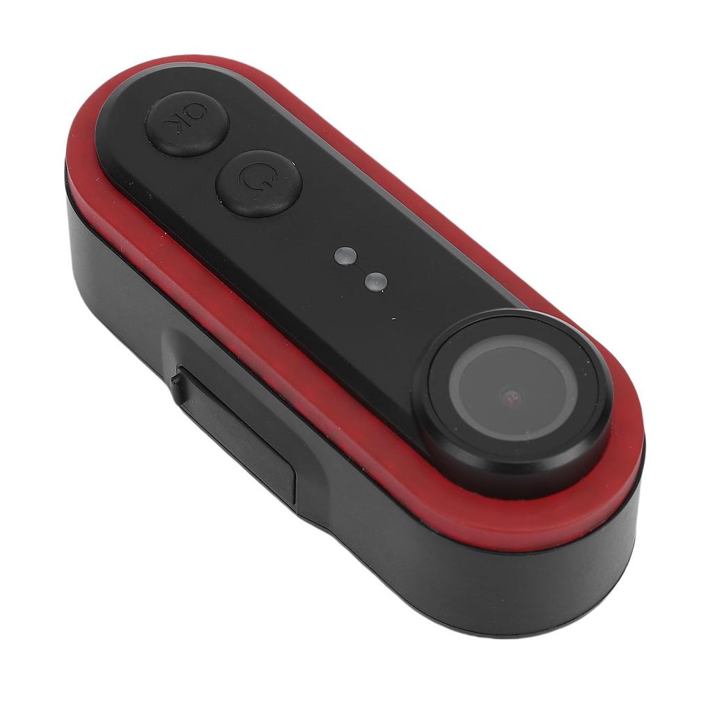 Bike Camera with Tail Light 1080P HD Video Water Proof Rear View Camera for Outdoor Cycling 150 Degree Wide Angle 16GB