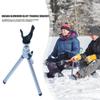 Winter Ice Rods Rests Pole Support Stand Fishing Rod Holder Telescopic Tripod Foldable Tools