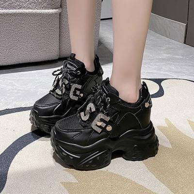 Новые женские туфли с прибавкой в росте до 10 см. Туфли на высоком каблуке для папы. Универсальная и утягивающая спортивная и досуговая обувь для женщин.