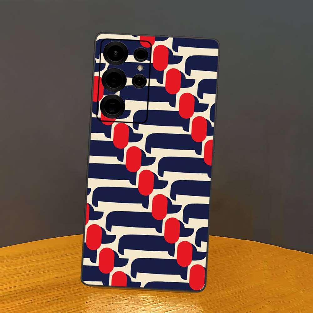 Multi Stem Orla Kiely Phone Case For Samsung S 24 Fe 25 Ultra Plus 20 Lite 21 30 22 23 24 22 Ultra 5G Fundas