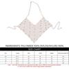 Elegant Pearls Pendant Sheer Camisole Body Chain Unique Pearls Hanging Body Chain Elegant Body Accessory for Trendsetter
