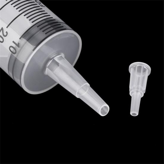 100ml Disposable Plastic Hydroponics Nutrient Sterile Measuring Syringe Injector