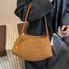 Popular Hand-held Shell Bag Women's 2025 Autumn New Versatile Daily Matte Retro Casual Shoulder Armpit Bag