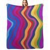 Folkloristic patterns abstraction Throw Blanket Polar heavy to sleep Bed Fashionable blankets and throws Blankets