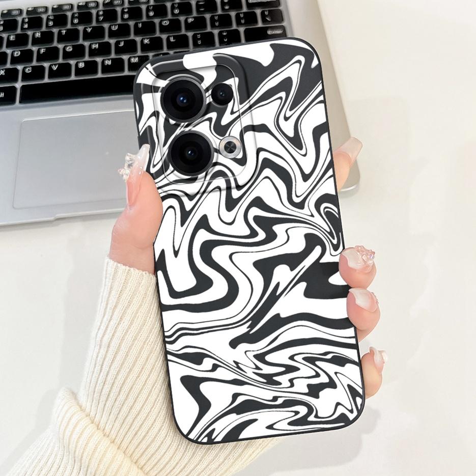 Чехол для Oppo Reno 13 Pro 5G CPH2697 Уникальный Модный Мультяшный Чехол Мягкий Силиконовый Чехол для Телефона Для Oppo Reno13 Pro Reno 13 5G Fundas