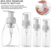 Useful Hand Sanitizer Shampoo Shower Gel Pump Container Liquid Clear Foaming Bottle Soap Dispenser