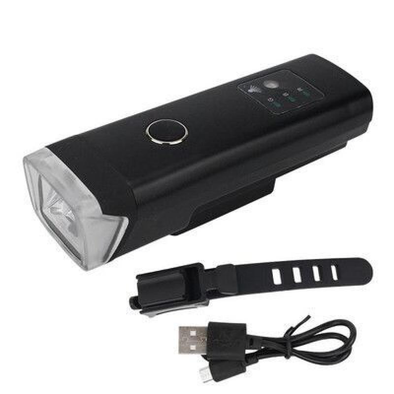 UOSU USB Перезаряжаемый Передний Велосипедный Фонарь и Набор Задних Фонарей 056