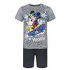 Childrens/Kids Mickey Mouse Skateboard Short Pajamas Set