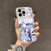 Date a Live Mio Takamiya White Translucent Mobile Phone Case for iPhone 17 16 15 14 13 12 11 X XR XS Air Pro Max Plus Colorful