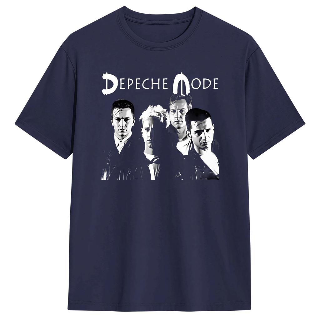 Футболка Depeche Mode Violator Летняя 100% Хлопок Футболки Для Унисекс Харадзюку Повседневная Футболка С Коротким Рукавом Классические Футболки