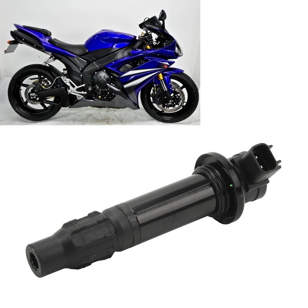 Ignition Coil Motorcycle Ignition Coil Compatible with Replacement 4C8 82310 00 00 YZF-R1 2007-2008