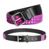Multicolor Rivet Belt Women'S Heavy Metal Belt Men'S And Women'S Belt, Punk Rock Jeans Belt