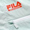 Fila Fusion Рабочая куртка с капюшоном и принтом из букв Color Block Женские куртки Фильтр-Серый T11W227704F-GY