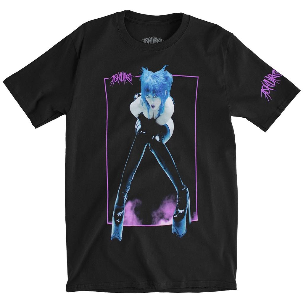 Men's Ashnikko Purple Boxed Photo T-shirt X-Small Black