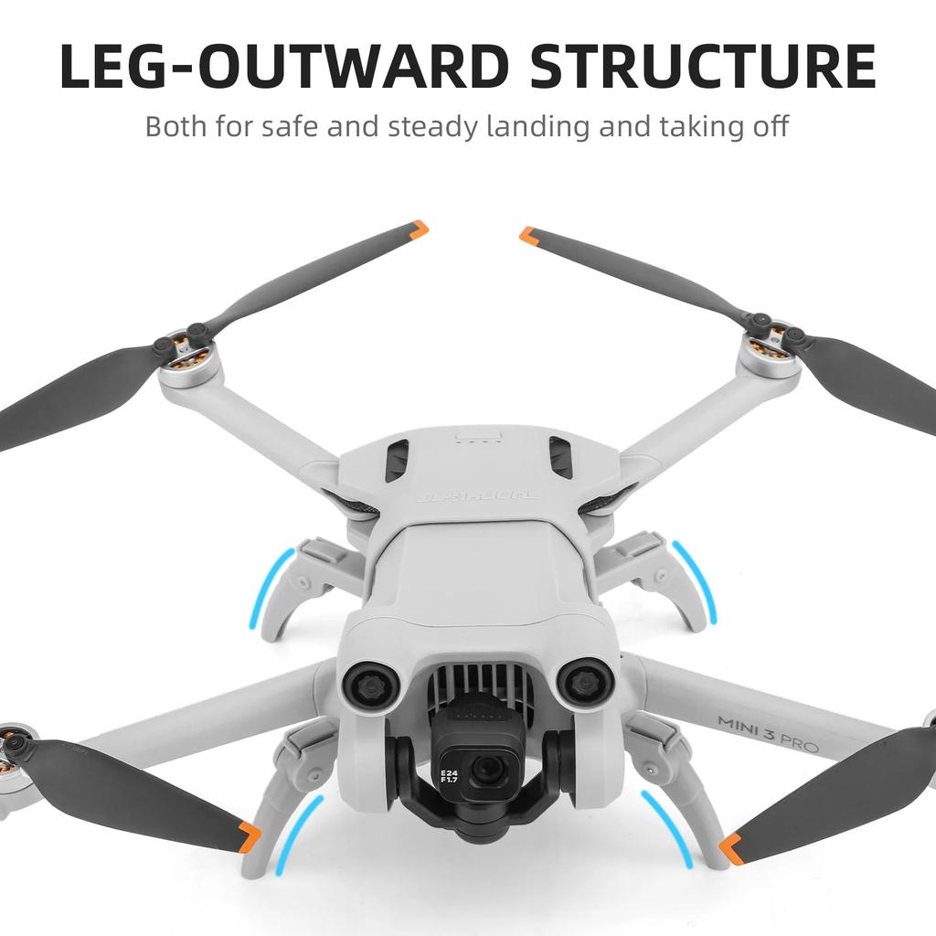 Паук Увеличенная высота Штатив Дрон Складное шасси для DJI Mini 3 Pro