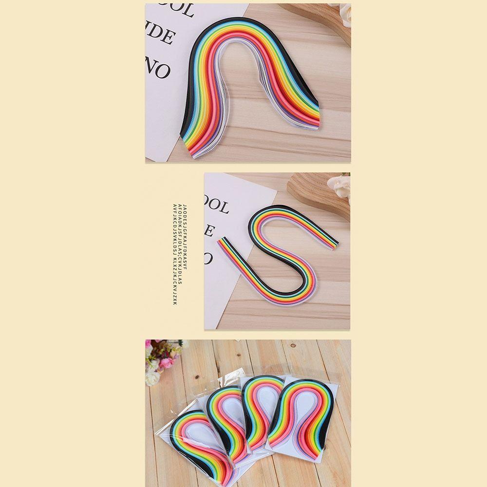 180Ocs 3/5/7/10мм Бумага для квиллинга DIY Оригами Креативные Цветные Полоски Инструменты для квиллинга