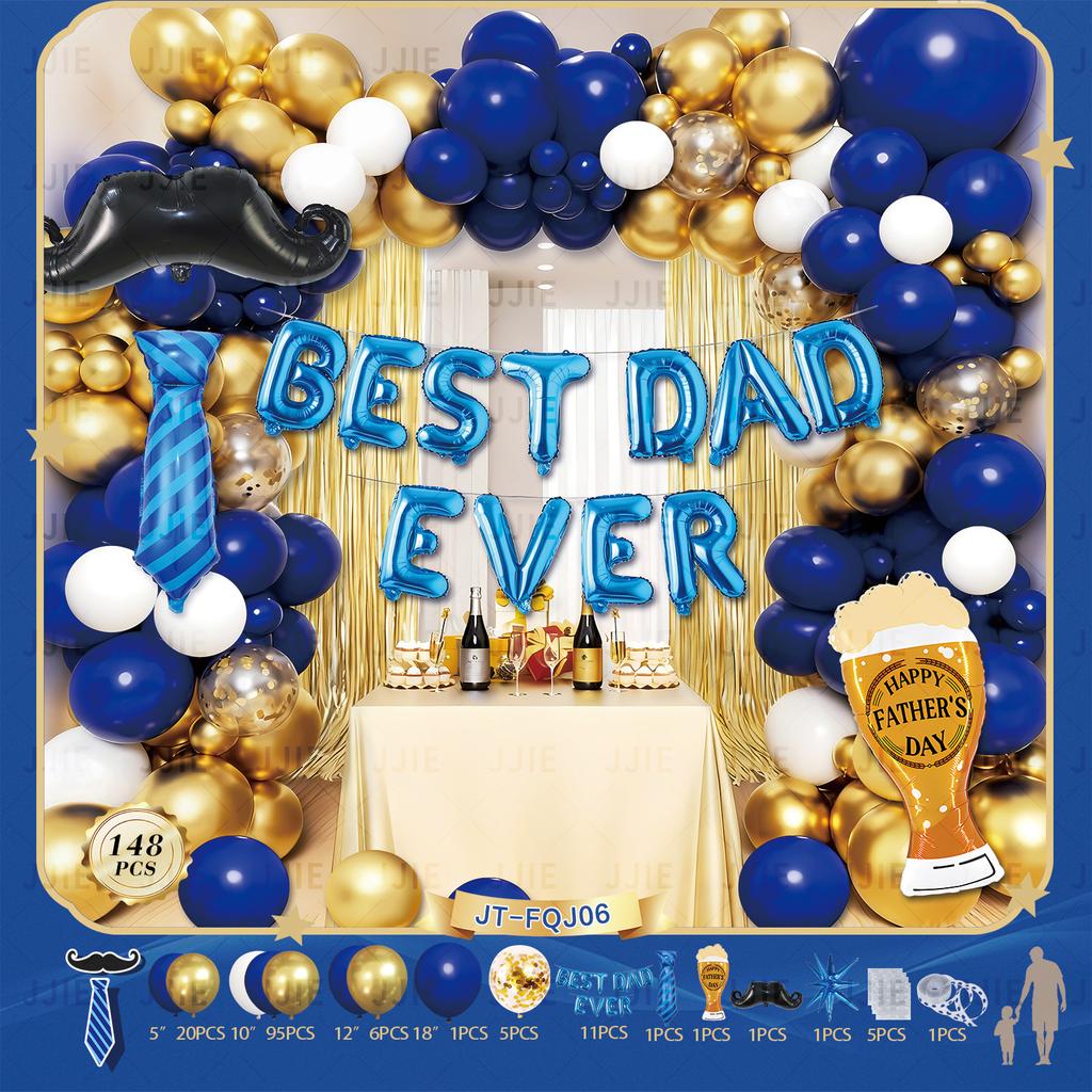 Father'S Day Balloon Set, Holiday Decoration Props, Vaulted New Party Balloons