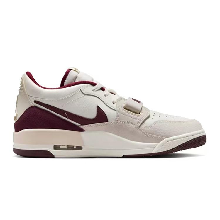 Jordan Legacy 312 Износостойкие Нескользящие Низкие Винтажные Баскетбольные Кроссовки Мужские Бежево-Коричневые IB4712-161(Команда181-)