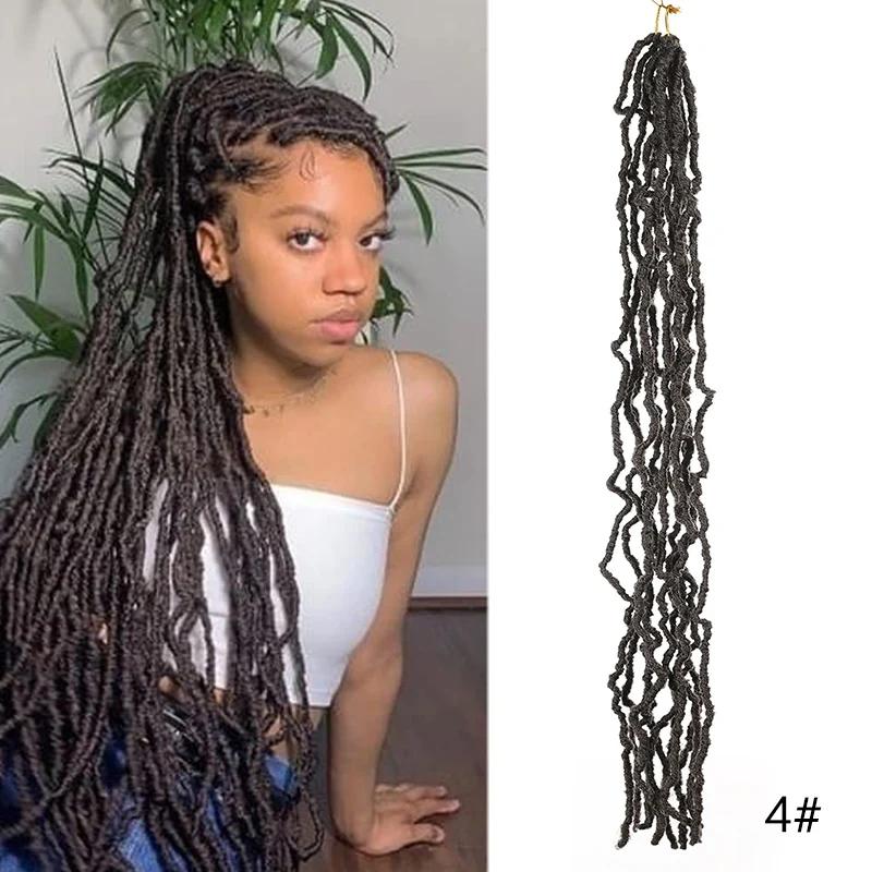 Волосы крючком Butterfly Locs 14 дюймов предварительно заплетенные потертые локоны крючком косички
