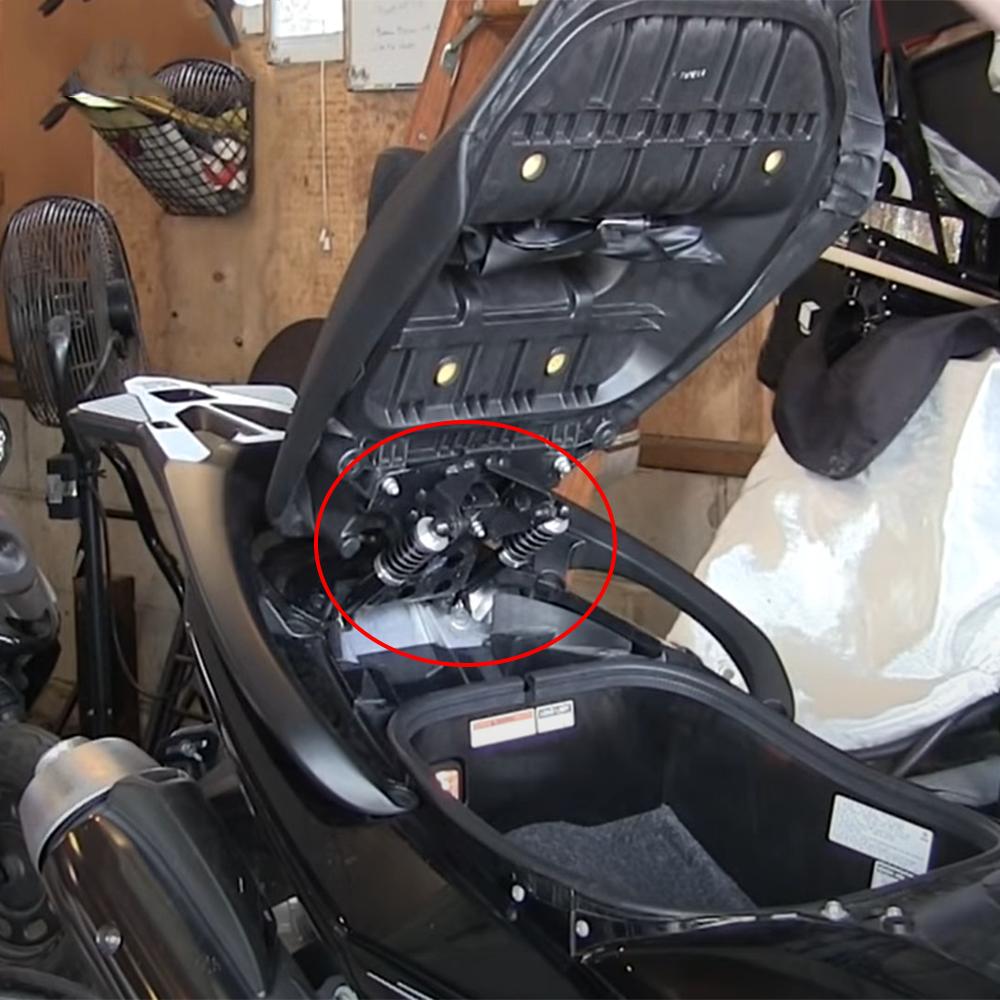 Вспомогательные аксессуары для пружины сиденья с подъемом для Yamaha TMAX 530 500 560 T-MAX SX DX TMAX530 TMAX560 TMAX500 Амортизаторы поддержки