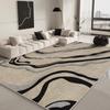 New Style Living Room Carpet, Bedroom Coffee Table, Dark Floor Mat Home Decoration