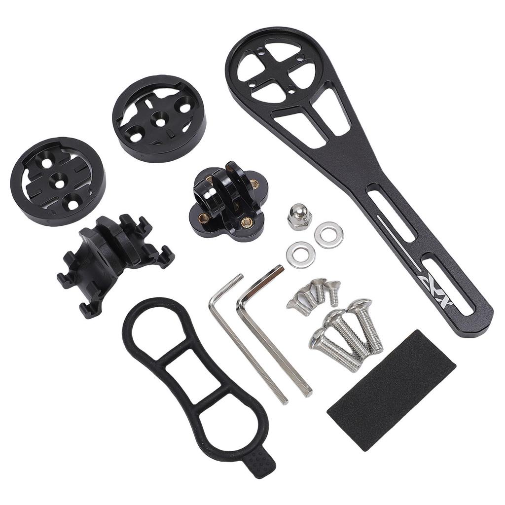 Handlebar Out Front Bike Cycling Computer Mount Extended Road Bike Computer Mount Adjustable Angle Aluminum Alloy