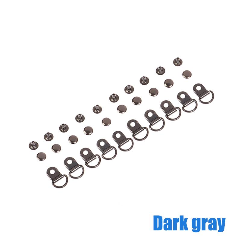 10 комплектов пряжек D-образного кольца для ремонтных сумок, походных ботинок для скалолазания, аксессуаров для сумок своими руками
