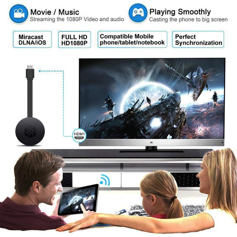 Передача видео проекции мобильного ТВ Dongle HD дисплея Android/IOS беспроводная HDMI