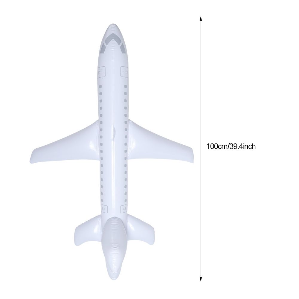 100cm High Quality Float Airplane Classic Toy Inflatable Airliner Aircraft Planes Toys Cartoon Plane