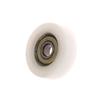 1Pcs 626Zz 6*30*9Mm Flat Rubber Coated Bearing Pulley Pom Wrapped Bearing Pulley Plastic Wheel Bearing Pulley Furniture Fitting