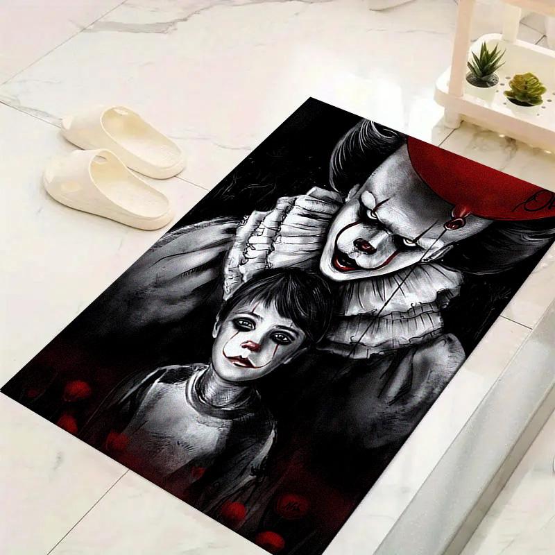 IT Clown Carpet Rug for Living Room Bedroom Home Sofa Decoration,Kids play Non-slip Floor Mat