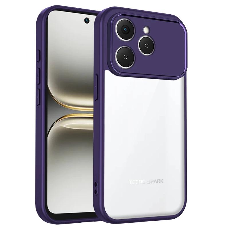 Прозрачный силиконовый чехол для Tecno Spark 40 Spark 40 Pro Plus Spark 40 Pro + Задняя крышка Бампер Ударопрочный Прозрачные чехлы для телефона