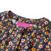 Children s dress with long sleeves navy blue size 92