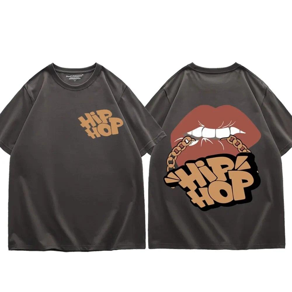 Футболки с принтом граффити в стиле хип-хоп, летняя хлопковая футболка, повседневные модные топы, женские футболки унисекс с короткими рукавами, уличные футболки большого размера