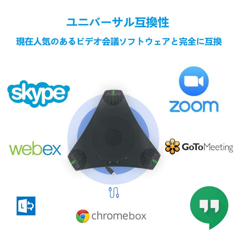 ITOPVIS USB-микрофон для деловых конференций, всенаправленный микрофон с функцией эхоподавления, идеально подходит для игр на ПК с технологией Plug and Play, совместимых с ОС