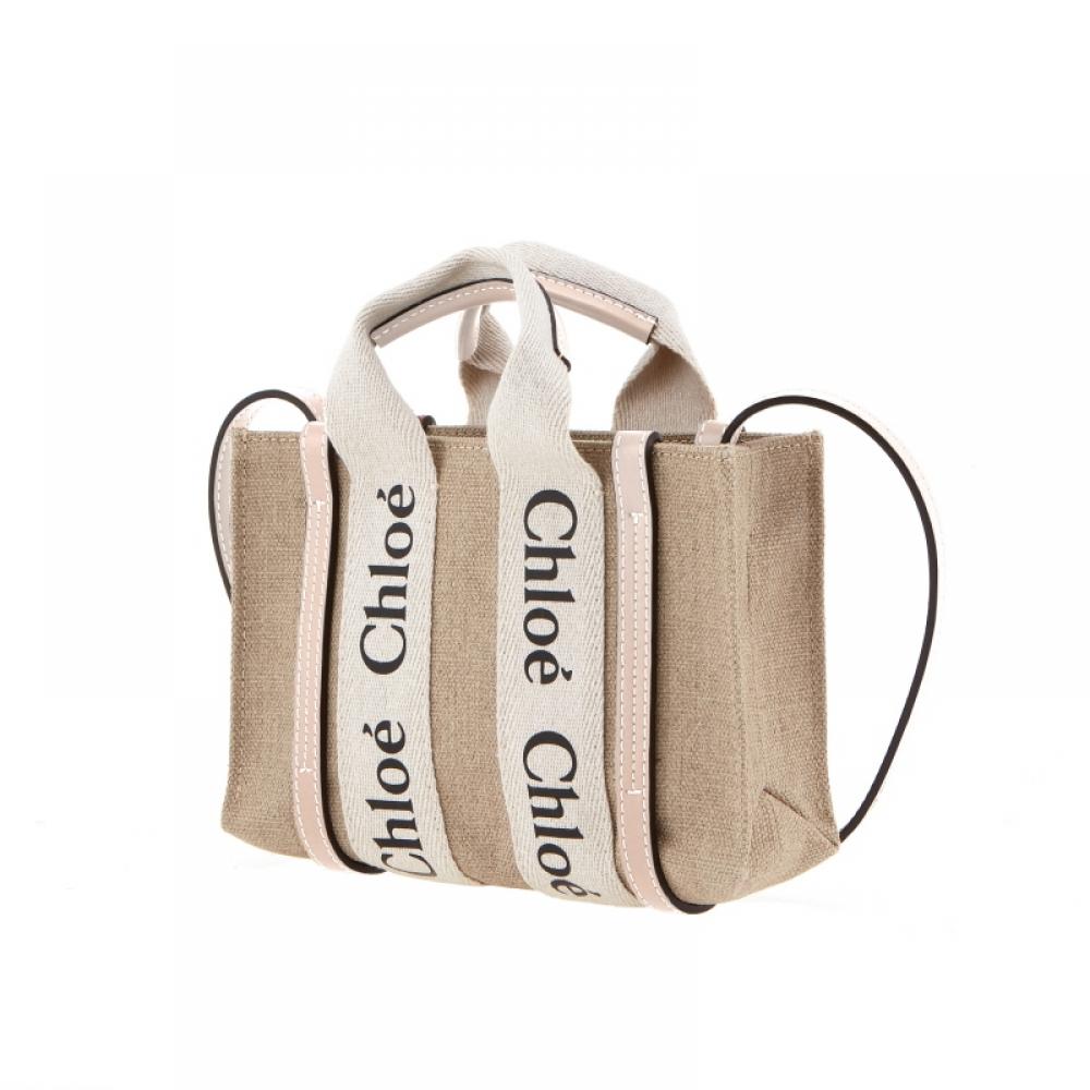 Chloe Woody Mini Top Handle Tote Bag 6j5 Chc22ap237i26
