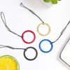 Loop Chain Anti-lost Mobile Phone Keychain Cords Wrist Rope Lanyard Finger Ring Buckle Phone Strap