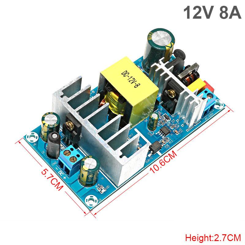AC-DC 220V К 5V 12V 19V 24V 36V 48V 60V Плата блока питания 1A 2A 3A 4A 5A 6A 7A 8A 9A 13A 17A Импульсный блок питания с низким уровнем пульсаций Голая плата