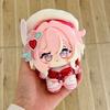Плюшевая кукла Элизия из Honkai Impact 3 Коллекционная Печатная 10см Подвеска Милый Плюшевый Брелок Элизия Мягкая Игрушка Подарок на День Рождения Праздник