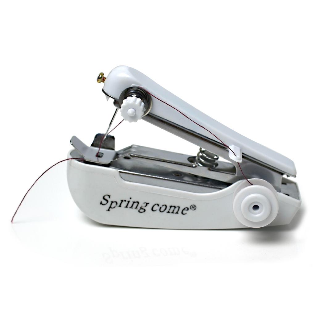 Portable Mini Handheld Sewing Machine Easy Quick Stitch Tool For DIY Fabrics Repairs Kids Clothing Space-Saving Tailoring Tool