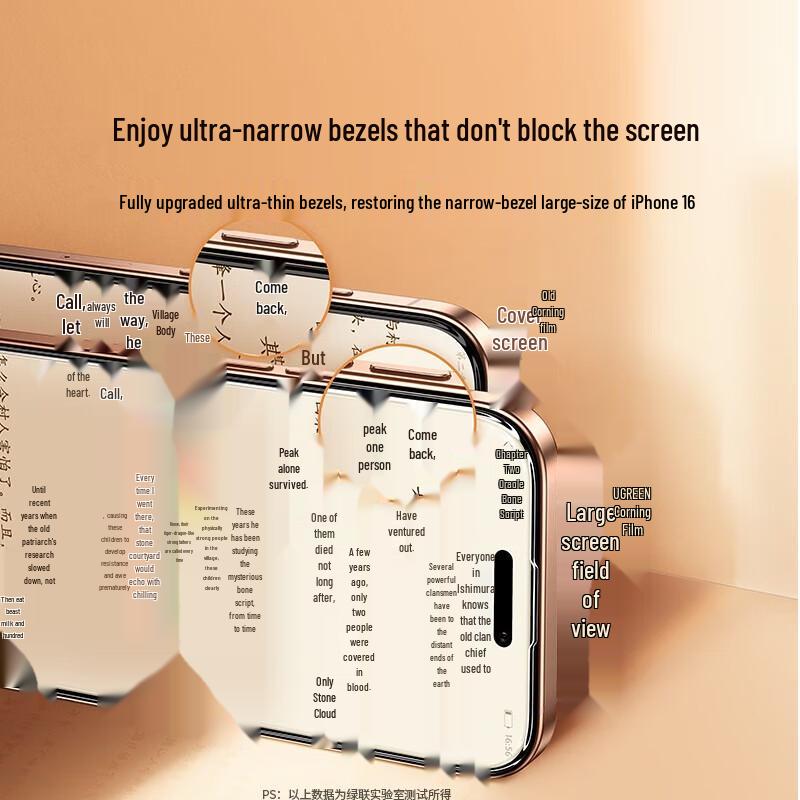 UGREEN iPhone 16 Pro Max Tempered Glass Screen Protector