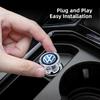 For VW Car Cigarette Lighter Cover Car Accessories For VW Golf Polo Tiguan Touran Jetta Passat CC T5 GTI Scirocco Magotan T-Cross T-ROC