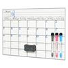 Magnetic Dry Erase Calendar Refrigerator with 6 Markers Magnetic Shopping List Kitchen Fridge
